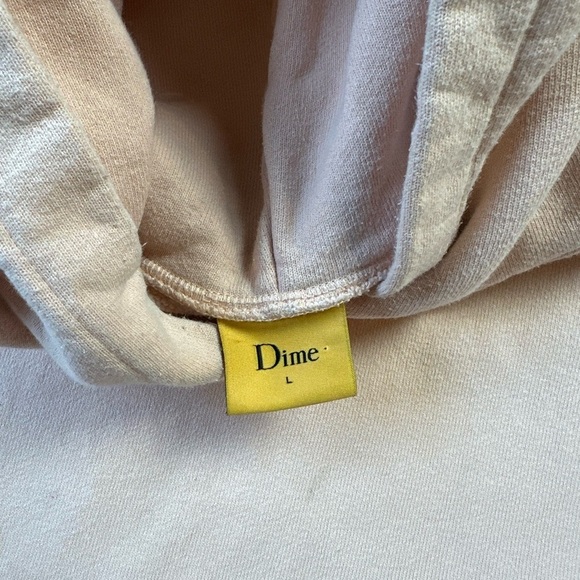 Dime Peach Logo Pullover Hoodie Large - Picture 3 of 7